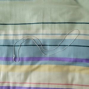 Sterling silver snake chain necklace - 30 inches